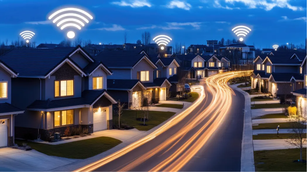Residential internet service